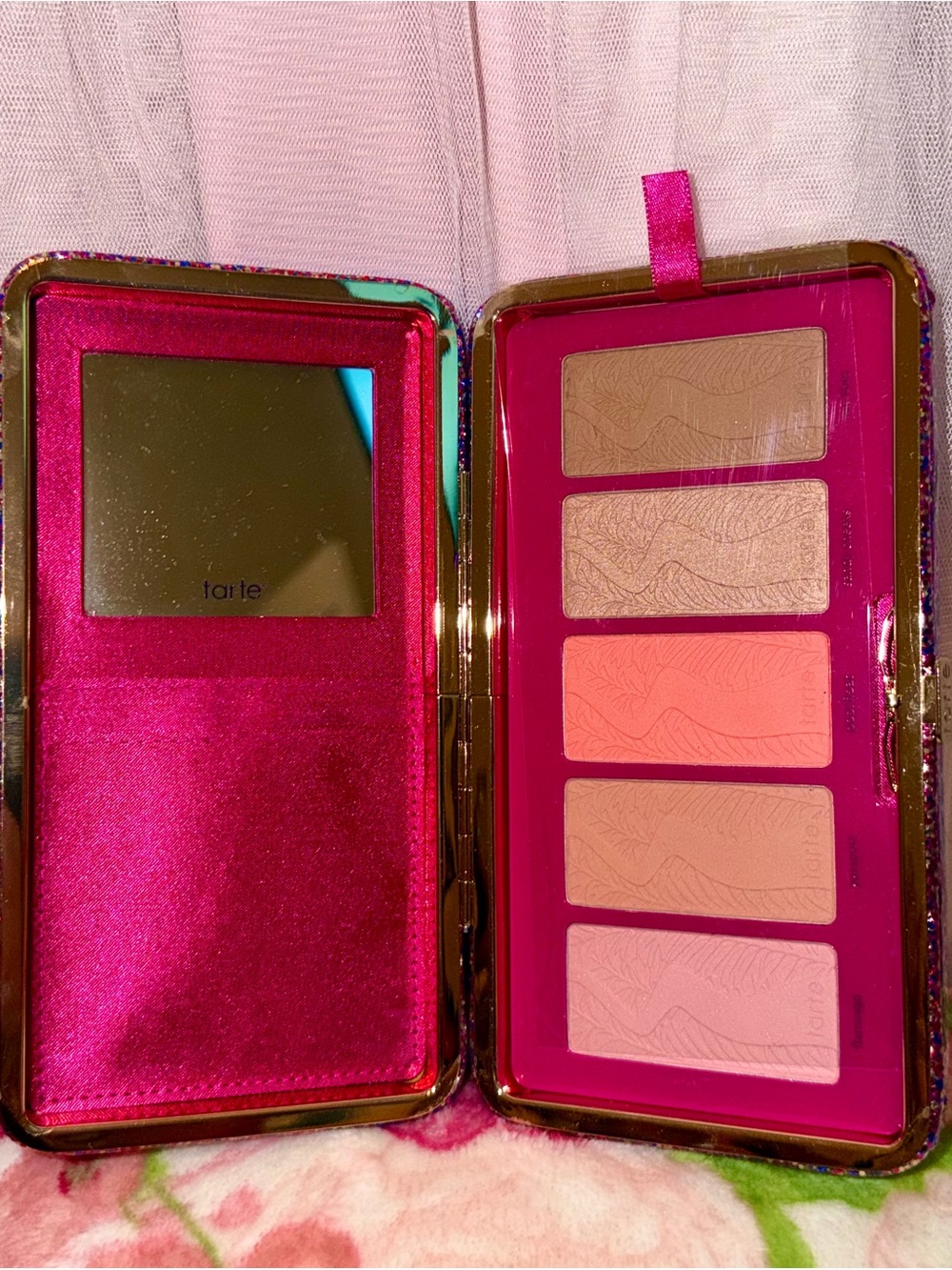 tarte Amazonian Clay blush/highlighter palette Limited Edition